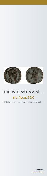 RIC IV Clodius Albinus 52C — CANOA