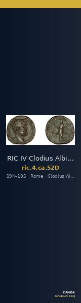 RIC IV Clodius Albinus 52D — CANOA