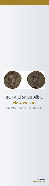 RIC IV Clodius Albinus 53B — CANOA