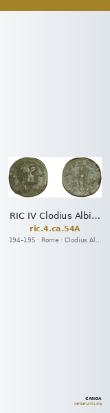 RIC IV Clodius Albinus 54A — CANOA