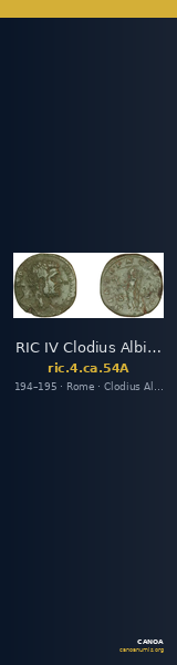 RIC IV Clodius Albinus 54A — CANOA