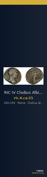 RIC IV Clodius Albinus 55 — CANOA