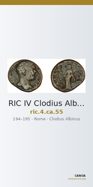 RIC IV Clodius Albinus 55 — CANOA