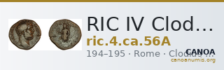 RIC IV Clodius Albinus 56A — CANOA