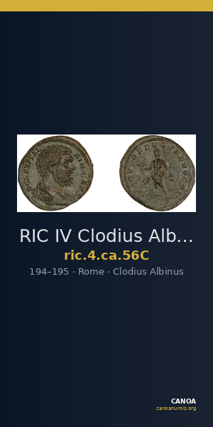 RIC IV Clodius Albinus 56C — CANOA