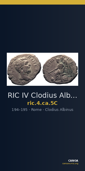 RIC IV Clodius Albinus 5C — CANOA
