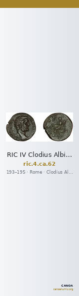 RIC IV Clodius Albinus 62 — CANOA