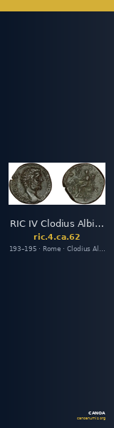 RIC IV Clodius Albinus 62 — CANOA