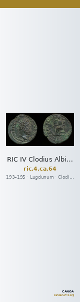 RIC IV Clodius Albinus 64 — CANOA