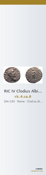 RIC IV Clodius Albinus 8 — CANOA