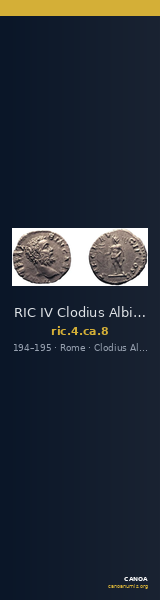 RIC IV Clodius Albinus 8 — CANOA