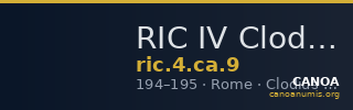 RIC IV Clodius Albinus 9 — CANOA