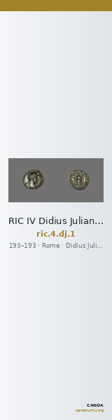RIC IV Didius Julianus 1 — CANOA