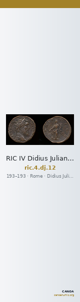 RIC IV Didius Julianus 12 — CANOA