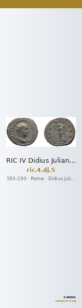 RIC IV Didius Julianus 5 — CANOA
