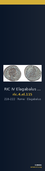 RIC IV Elagabalus 115 — CANOA