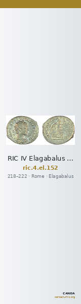 RIC IV Elagabalus 152 — CANOA
