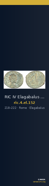 RIC IV Elagabalus 152 — CANOA