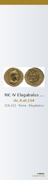 RIC IV Elagabalus 154 — CANOA