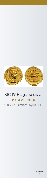 RIC IV Elagabalus 196A — CANOA