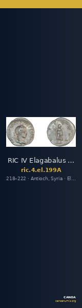 RIC IV Elagabalus 199A — CANOA