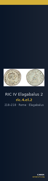 RIC IV Elagabalus 2 — CANOA