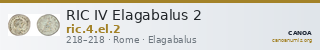 RIC IV Elagabalus 2 — CANOA