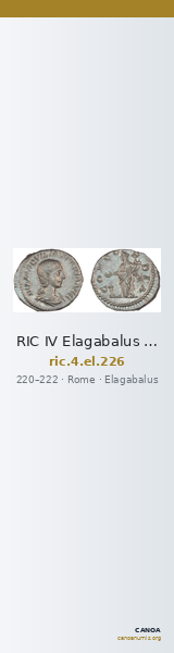 RIC IV Elagabalus 226 — CANOA