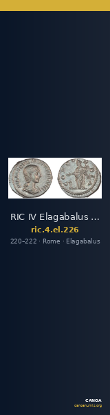 RIC IV Elagabalus 226 — CANOA