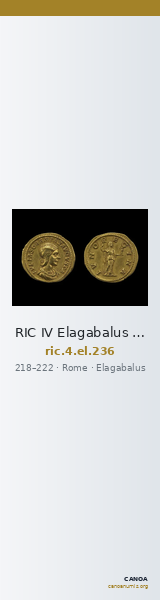 RIC IV Elagabalus 236 — CANOA