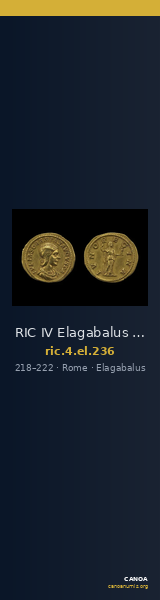RIC IV Elagabalus 236 — CANOA