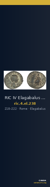 RIC IV Elagabalus 238 — CANOA