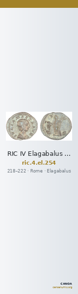 RIC IV Elagabalus 254 — CANOA