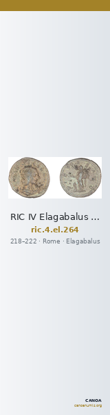 RIC IV Elagabalus 264 — CANOA