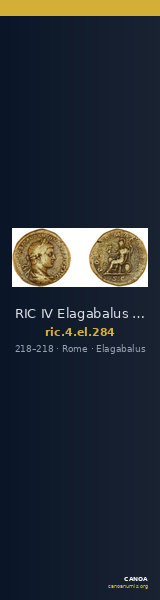 RIC IV Elagabalus 284 — CANOA