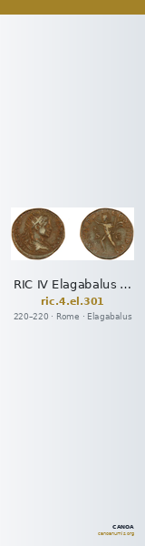 RIC IV Elagabalus 301 — CANOA