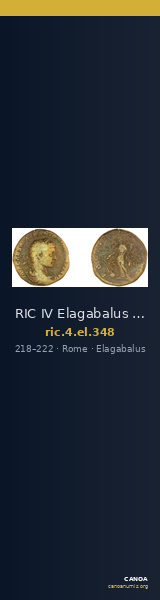 RIC IV Elagabalus 348 — CANOA