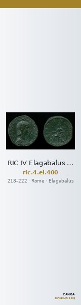 RIC IV Elagabalus 400 — CANOA