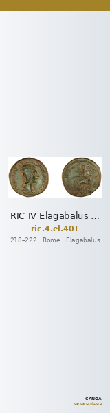 RIC IV Elagabalus 401 — CANOA