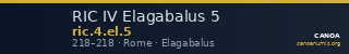 RIC IV Elagabalus 5 — CANOA