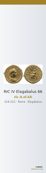 RIC IV Elagabalus 66 — CANOA