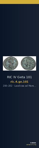 RIC IV Geta 101 — CANOA