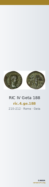 RIC IV Geta 188 — CANOA