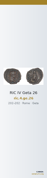 RIC IV Geta 26 — CANOA