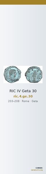RIC IV Geta 30 — CANOA