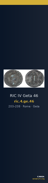 RIC IV Geta 46 — CANOA