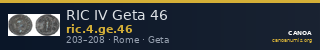 RIC IV Geta 46 — CANOA