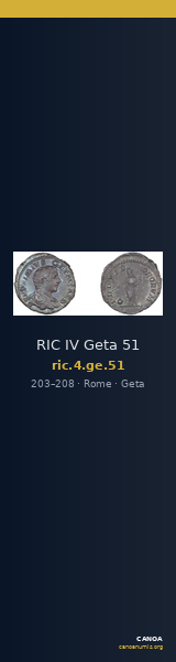RIC IV Geta 51 — CANOA