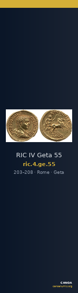 RIC IV Geta 55 — CANOA