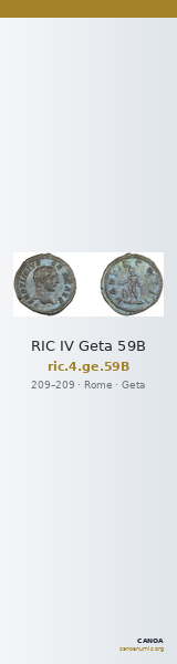 RIC IV Geta 59B — CANOA